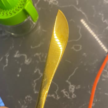 Orion Shiny Gold Çatal Bıçak Setinde 1 Ayda Renk Soyulması Ve İade Talebi