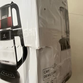 Trendyol’da Kırık Ve Kullanılmış Görünen Çay Makinesi İçin İade Reddi