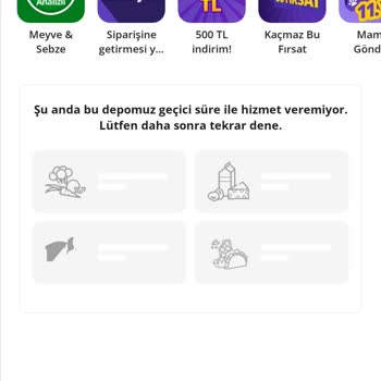 Getir Büyük’te 1000 TL Kredim Kullanılamıyor Ve Hesabım Engellendi