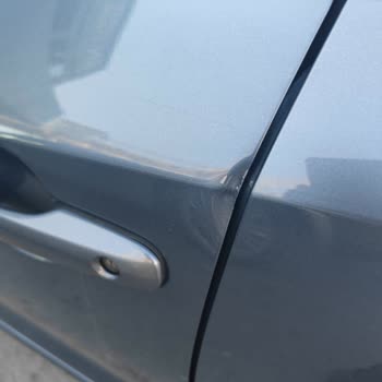 Toyota Efe Ankara Servisinde Şoför Kapısında Çizik Ve Göçük