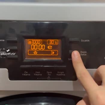 Arçelik Çamaşır Makinesi Sorunu