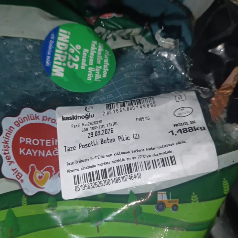 Şok Markette Son Kullanma Tarihi Geçmiş Tavuk Ürünü Satışı Ve İade Talebi
