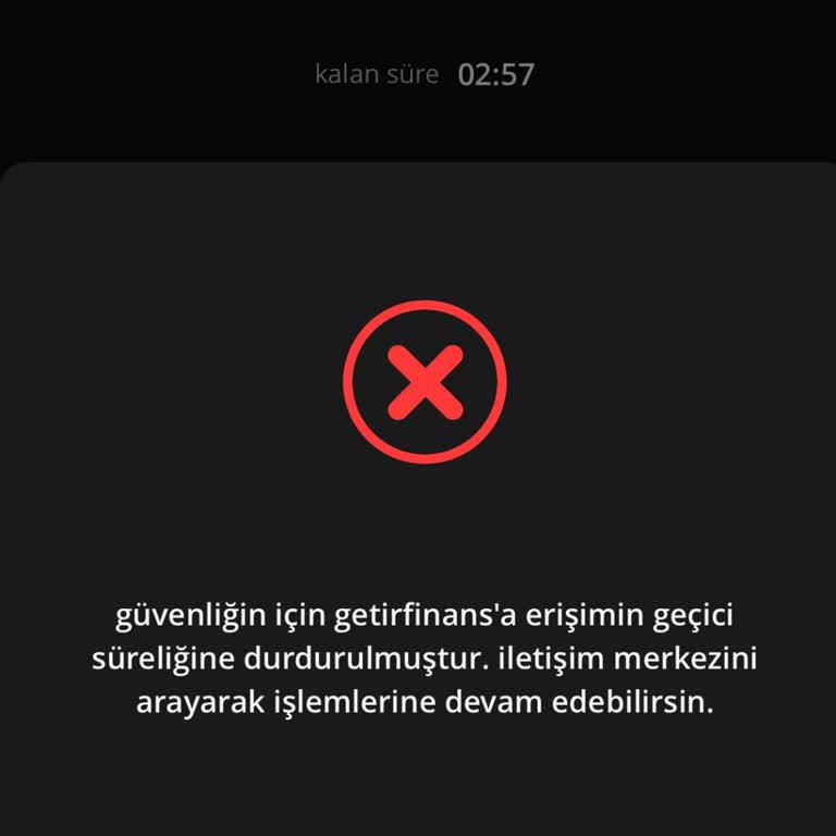 Getir Finans Hesabım Açıklama Olmadan Kapatıldı Ve Destek Yanıt Vermiyor