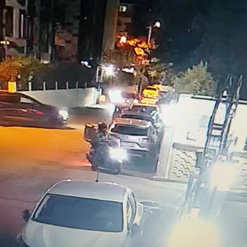Kuryenin Kasklı Giriş İhlali Ve Tehditkar Davranışı