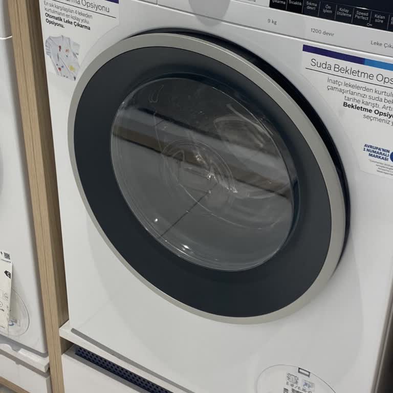 Bosch Çamaşır Makinesinde Sürekli Kirli Ve Islak Çamaşır Sorunu