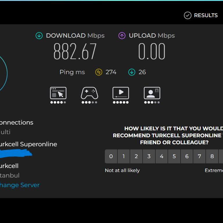 1000 Mbps Paketimde Yavaş İnternet Ve 750 TL Haksız Servis Ücreti