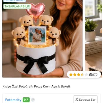 Çiçek Sepeti Yanlış Renk Ve Hasarlı Peluş Ayıcık İçin Tam Ücret İadesi Talebi