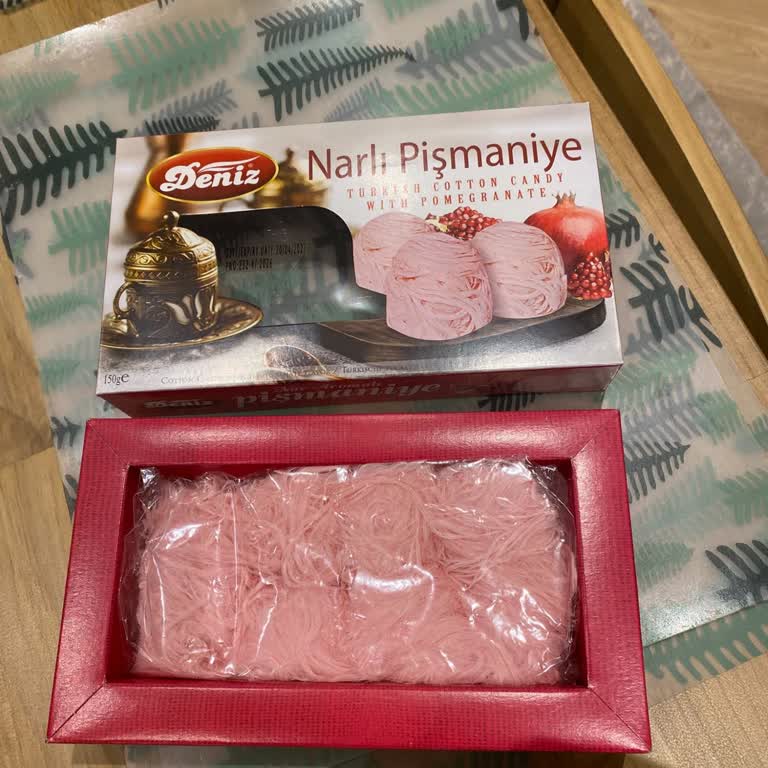 Ada Gross Deniz Markalı Nar Aromalı Pişmaniyede Boş Kutu Aldatması