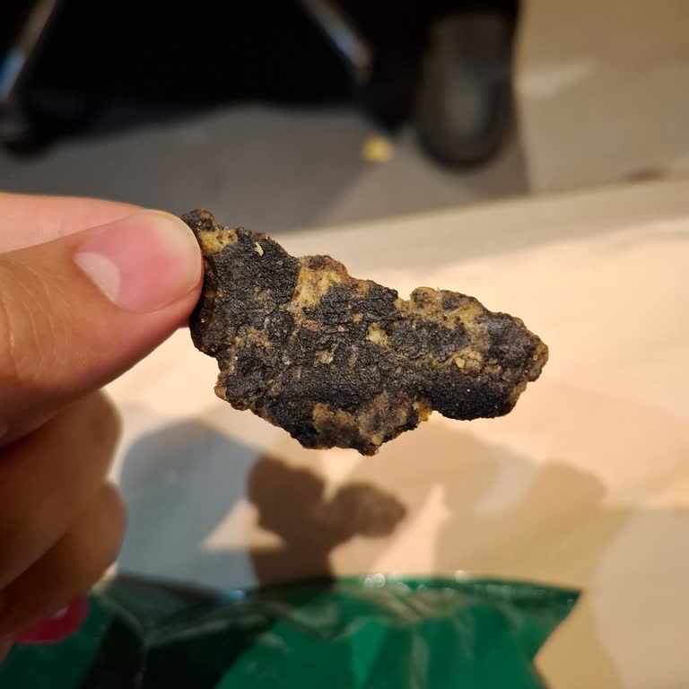 Party Bal Ve Hardal Aromalı Mısır Cipsinde Şüpheli Yanmış Parça