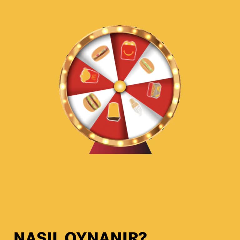 McDonald's Uygulamasındaki Çark Kampanyası Çalışmıyor
