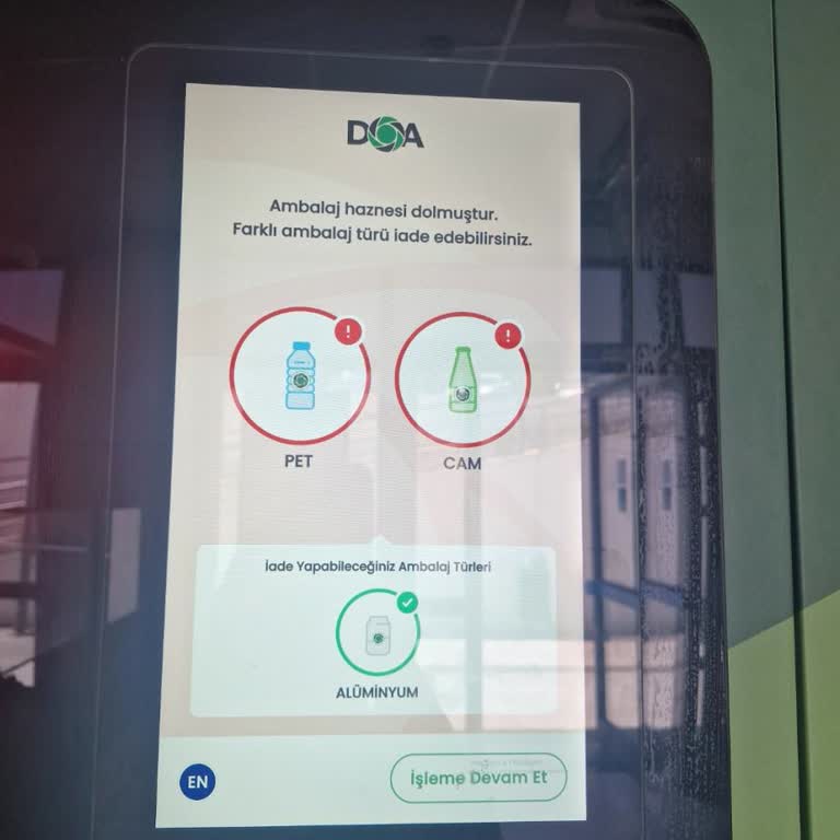 Doa Geri Dönüşüm Makinesi Açılmıyor, Çalışanların Keyfi Davranışı Mağdur Ediyor
