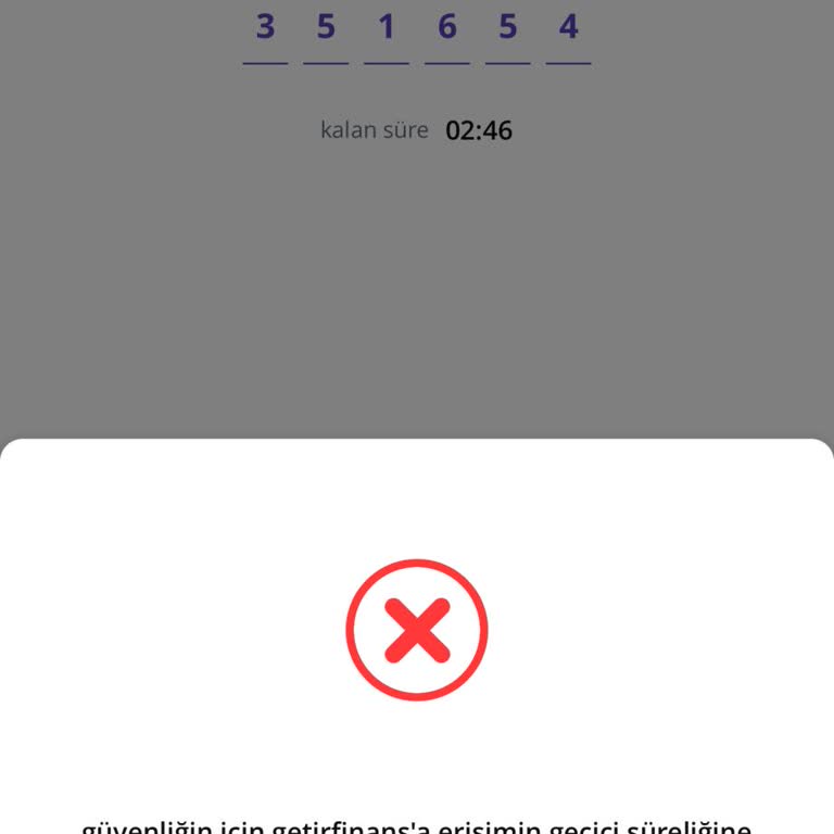 Getirfinans’ta Hesabıma Erişim Engeli İşimi Durdurdu