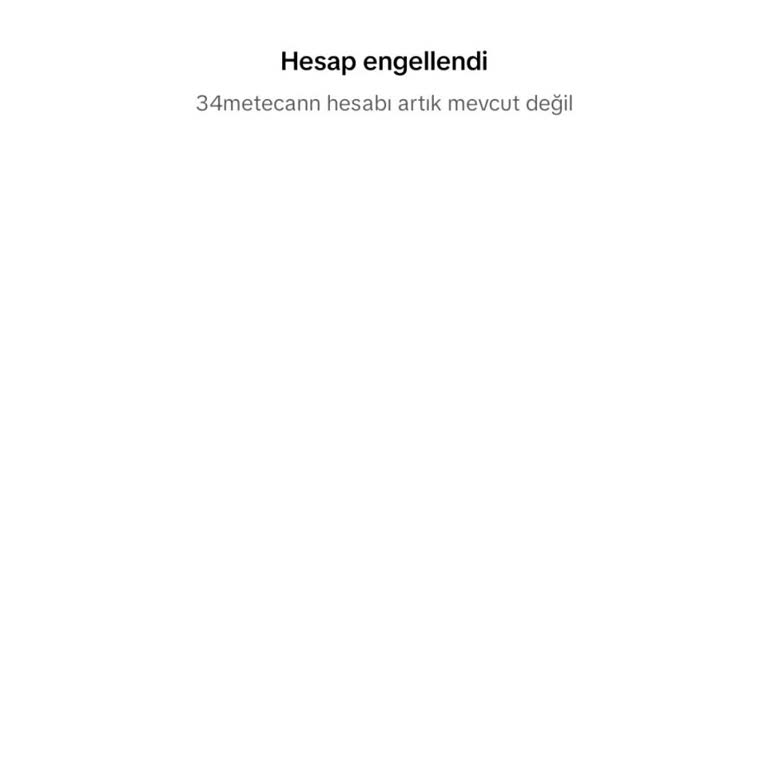 TikTok Hesabım Açıklama Olmadan Engellendi Ve İnceleme Talep Ediyorum