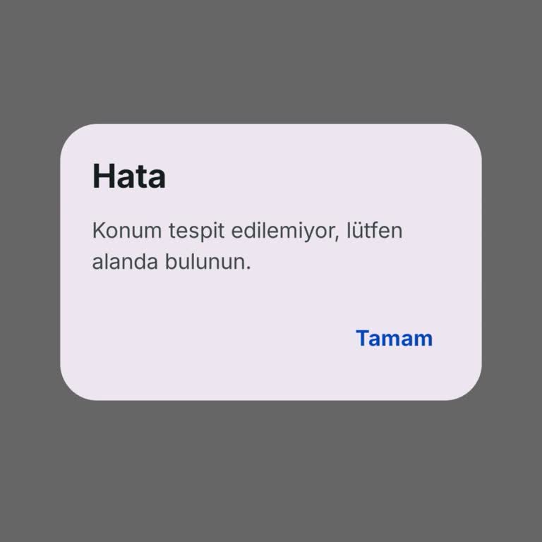 Güncelleme Sonrası Konum Tespit Edilemiyor Ve Anket Gelmiyor