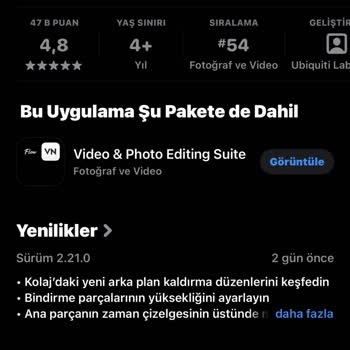 Vn: Foto & Video Düzenleyici 3 Aydır Çözünürlük Ve Netlik Sorunu Yaşıyorum