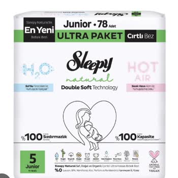 Yeni Serideki Sleepy Natural 5 Numaralı Bebek Bezlerinde Sızdırma Sorunu