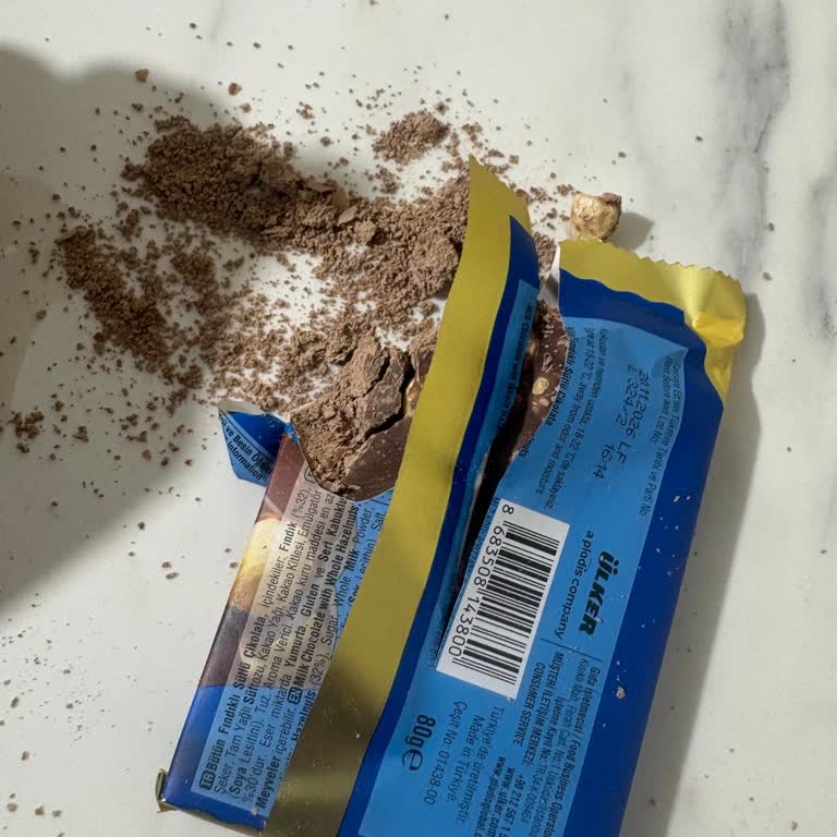 Ülker Fındıklı Çikolatasının Toz Halde Olması Ve Markaya Güvenin Sarsılması