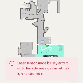 Philips Robot Süpürge Lazer Sensör Arızası Ve Ürün Değişimi Talebi