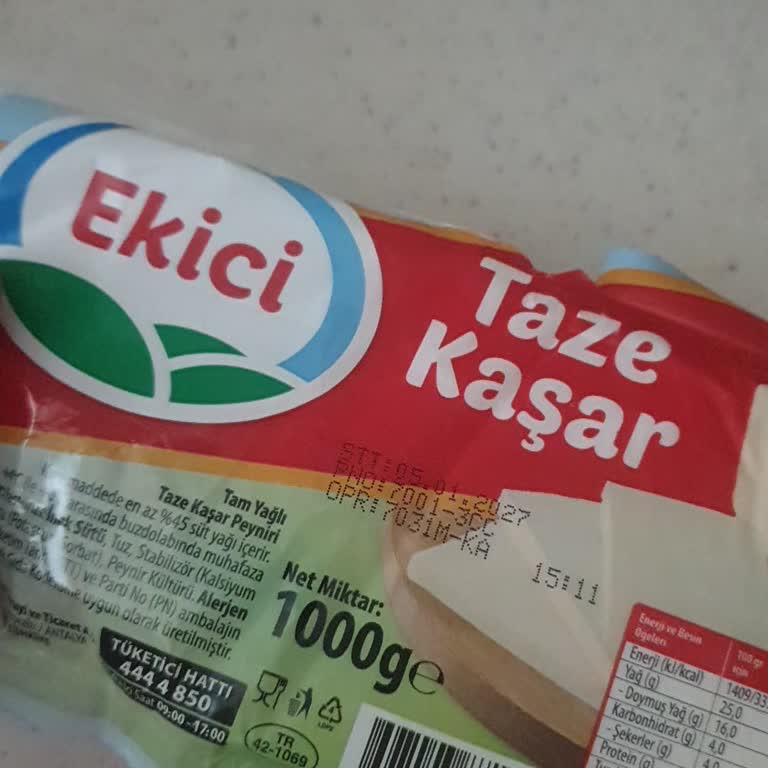 Gross Ankara Kaşar Ürününün Kuru Ve Lezzetsiz Olması Ve İade Talebi