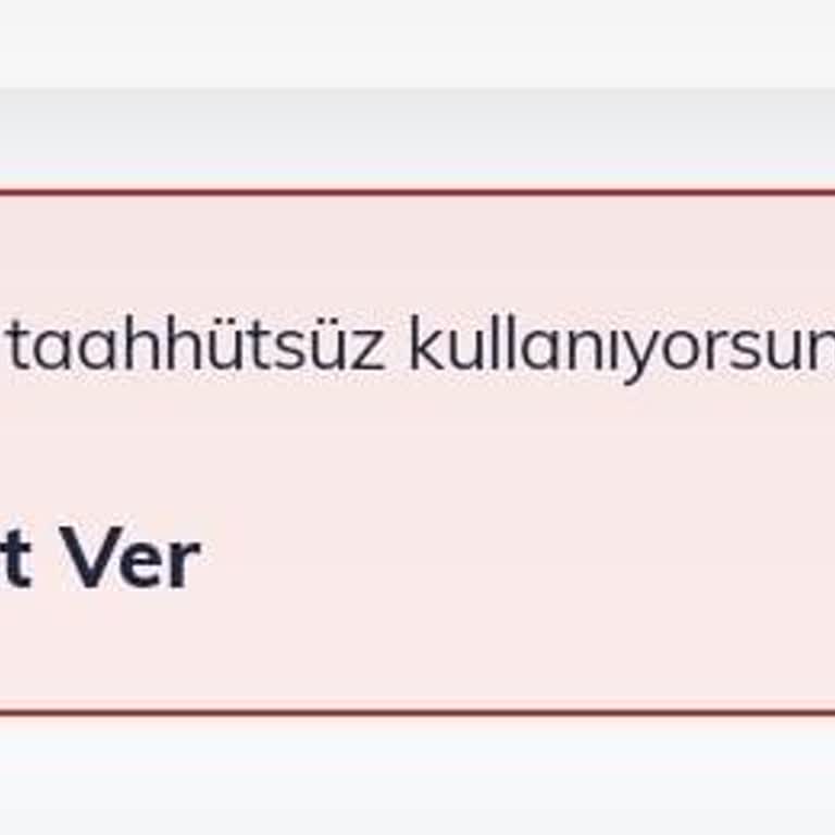 Hatalı Taahhüt Bilgisiyle Yanıltıldım, 3100 TL Cayma Bedeli İptali Talebi