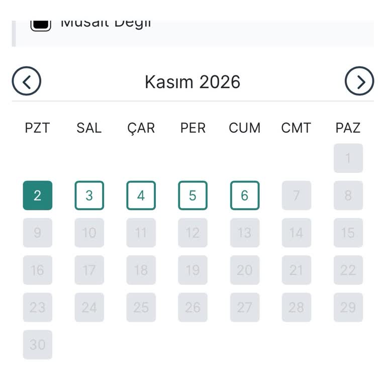Saat Seçilemiyor, Randevu Alınamıyor