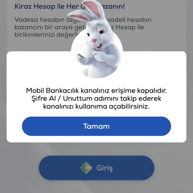 Getir Finans Ve Fibabanka Hesaplarımın Blokajının Acilen Kaldırılmasını Talep Ediyorum