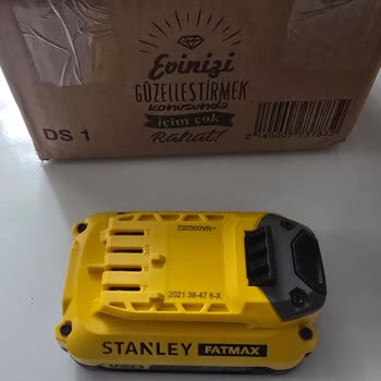 Koçtaş'ta Aldığım Stanley Fatmax Bataryanın İkinci El Olarak Gönderilmesi Ve Yanıltıcı Bilgilendirme