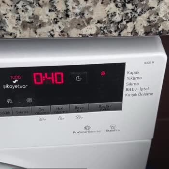Arçelik Çamaşır Makinesi Beklemeye Alma Sorunu