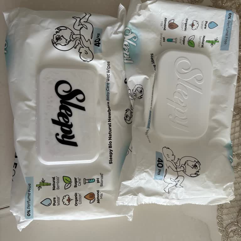 Sahte Sleepy Islak Mendil Ve Bebeğin Cildinde Tahriş