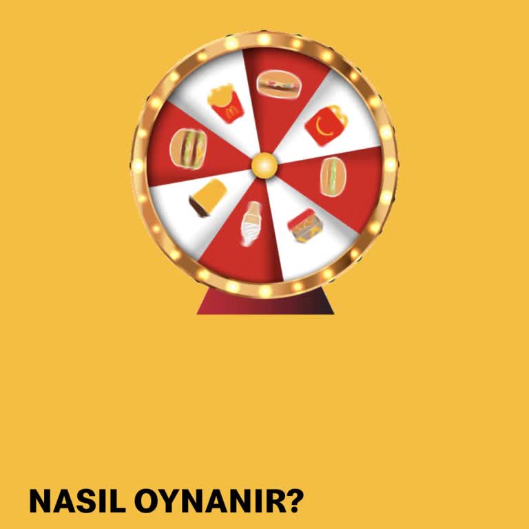 McDonalds Mobil Uygulamada Çarkıfelek Sorunu