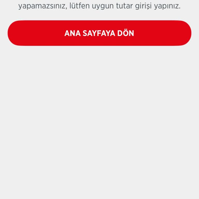 Ziraat Bankası Genç Kredi Kartı Mobil Ödeme Sırasında Tekrarlayan Limit Hatası