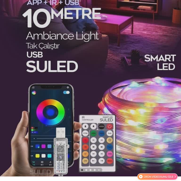 İlanı 10 Metre Olan LED Şerit Yarım Kadar Gönderildi