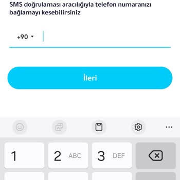 Telefon Numarası Güncelleme İsteği Ve Hesaba Erişim Sorunu