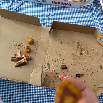 Bursa Üçevler Domino’s Şubesinde Yanık Ve Kuru Pizza Şikayeti