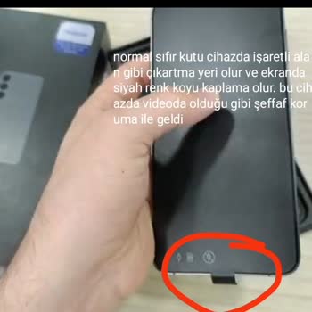 İdefix'ten Aldığım Telefonun Kutusu Açılmış Belgeler Ve SIM İğnesi Eksik Yanlış Ekran Koruyucusu