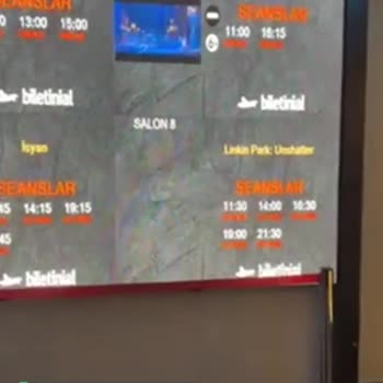 Zafer Plaza Cinetech Ekranda Film Görünmüyor, Zorunda Kalıyoruz
