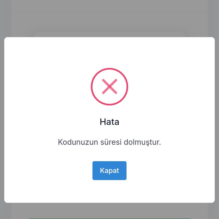 Aktivasyon Kodu Süresi Doldu, Destek Bulunamadı Ve Ücret İadesi Talebi