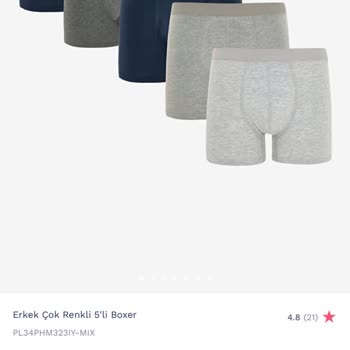 Beden Uyumsuzluğu Ve Hijyen Nedeniyle Açılmamış Boxer Değişimi Reddedildi