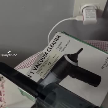 Galaksi Kargo Aracılık Hizmetleri 3 in 1 Vakuum Cleaner Araç İçi Süpürge Çalışmıyor!