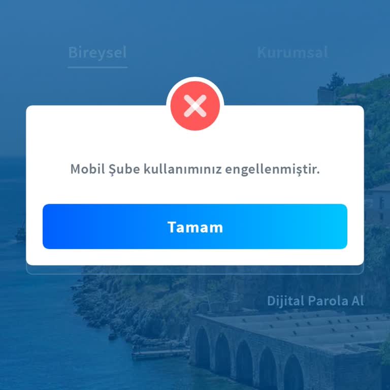 Mobil Bankacılık Erişimi Engellendi, Kredi Ödemesi Yapamıyorum