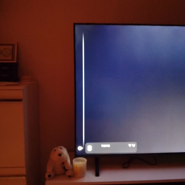 LG Televizyonda Dikey Beyaz Çizgi Arızası Ve İade Talebi