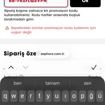 Sephora Black Kartı Kampanyalar Reddediliyor Ve Doğum Günü Hediyesi Verilmiyor