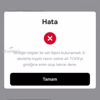 Papara Veli İzni Sorunu