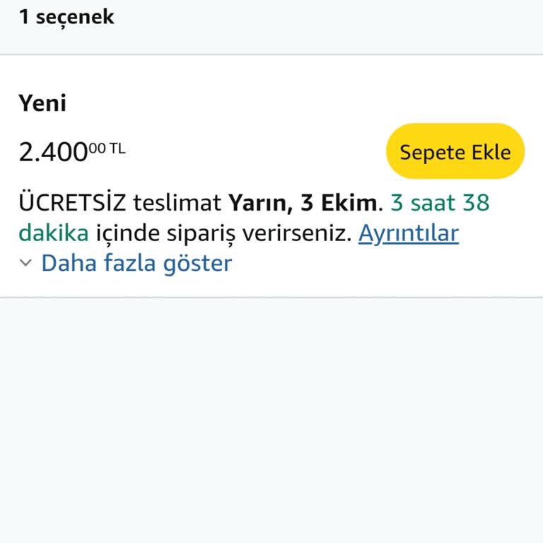 Siparişim Teslim Edilemedi Ve Fiyatı Aniden Yükseldi