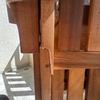 Kırık Bahçe Sandalyeleri İçin Değişim Ve İade Talebi