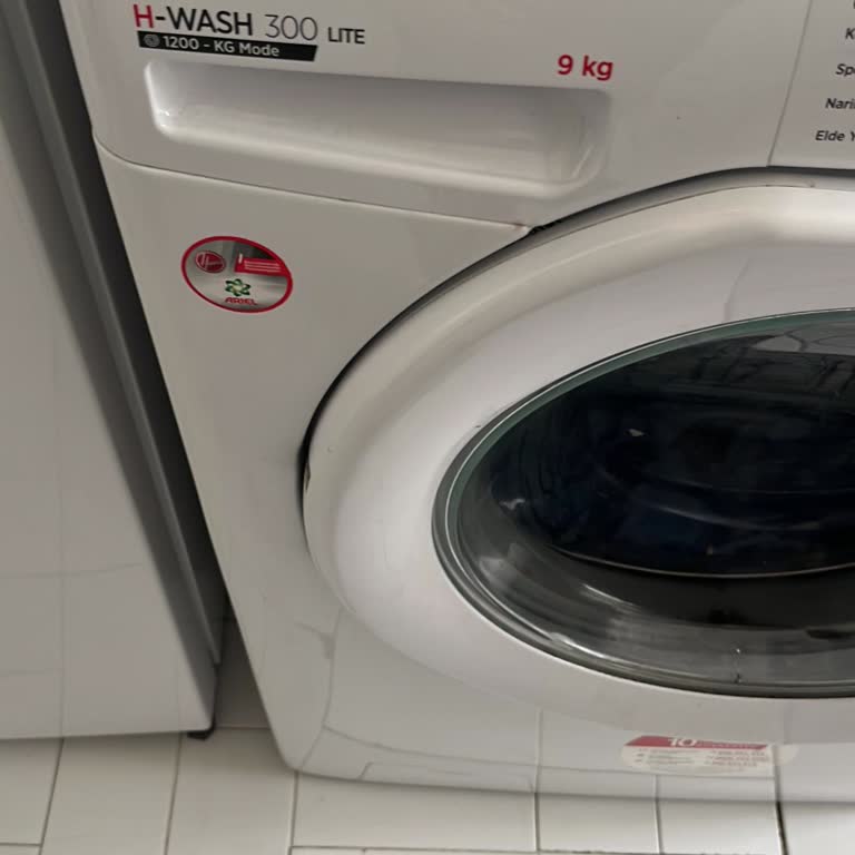 Hoover Çamaşır Makinesinde Kırık Körük Lastiği Garanti Dışı Ve Aşırı Ücret