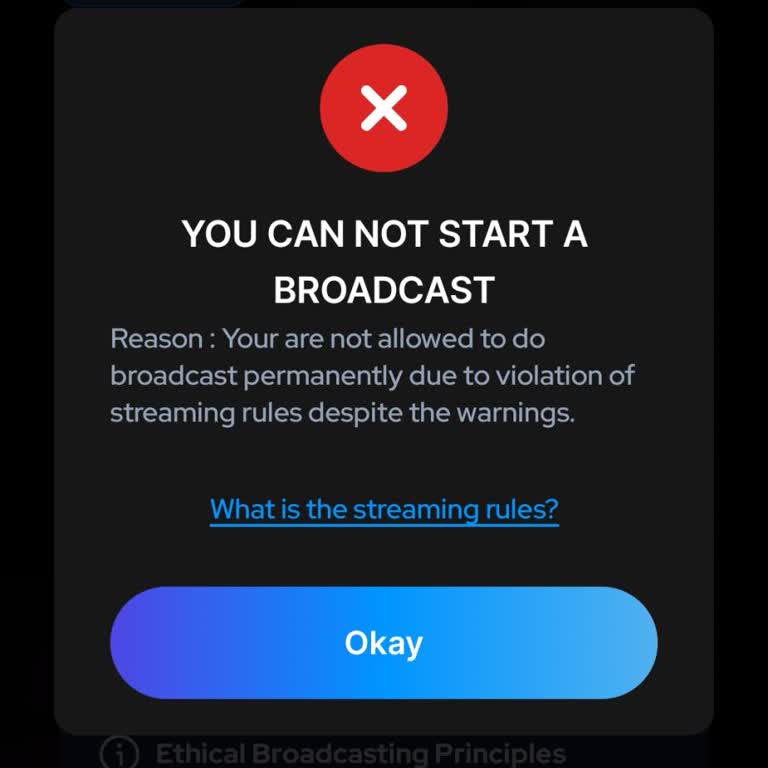 Superlive Broadcaster Permanently Banned After Accidental Camera Exposure