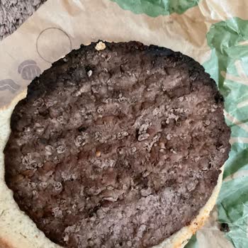 Sağlığımı Tehlikeye Atan Yanmış Hamburger Ve İade Reddi