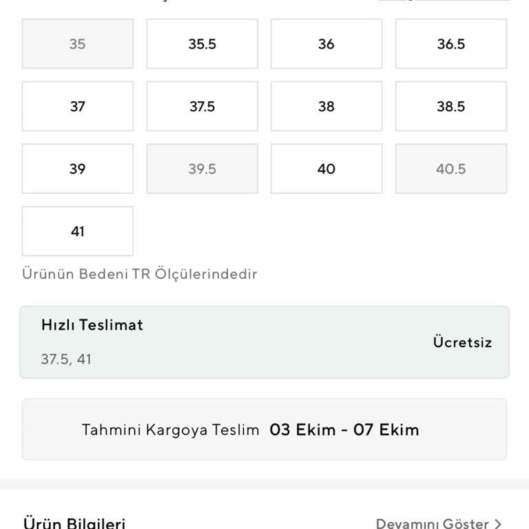İndirimli Siparişte Beden Değişiminde Ekstra Ücret İstenmesi