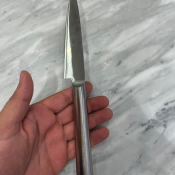 Yeni Pro Chef Bıçağındaki Yamulma Üretim Hatası Olarak Değerlendirilmeli Ve Değişim Talep Edilmeli